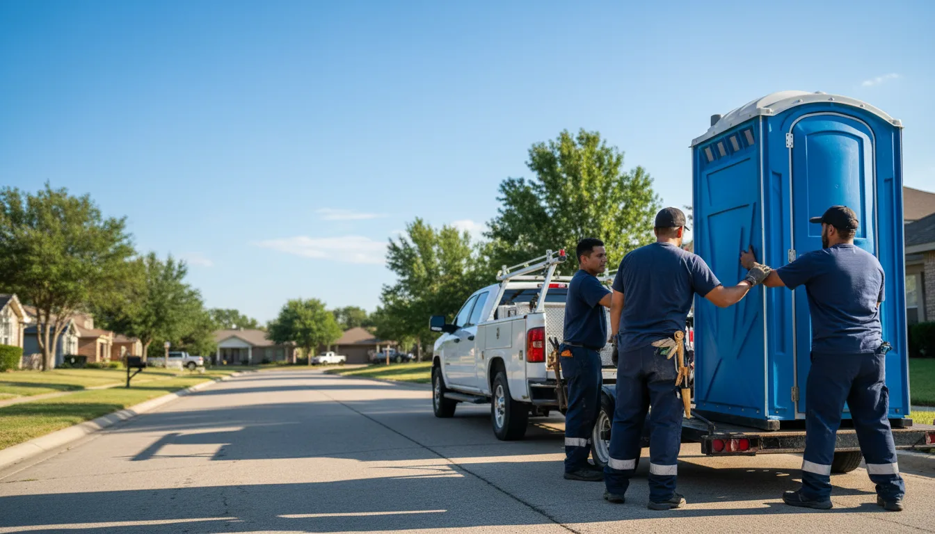 Portable Toilet Rental in Alexandria, LA near me